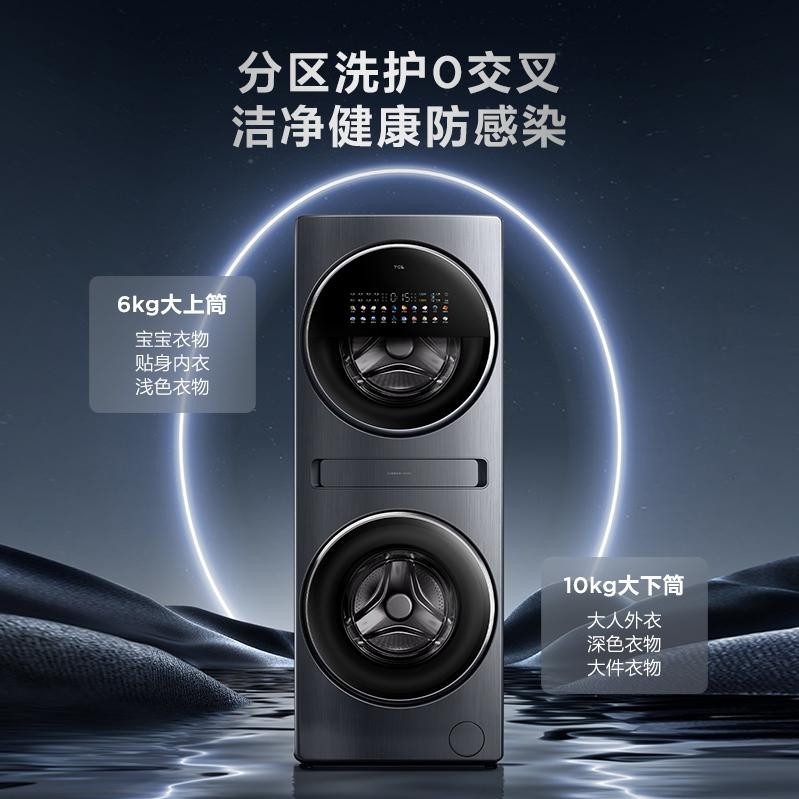 為什么只有TCL洗衣機能做到6kg行業(yè)最大上筒？