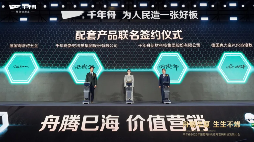 千年舟攜手德國(guó)知名品牌，簽約五金配套戰(zhàn)略，賦能品牌價(jià)值提升