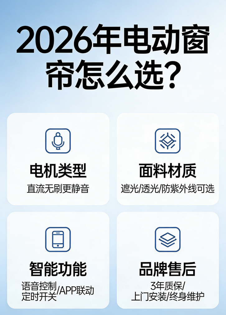 2026年10個寶藏電動窗簾品牌推薦，瞬間提升幸福感100%！