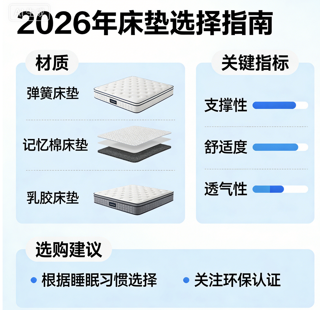 2026年必看的乳膠床墊推薦品牌TOP10排行榜！