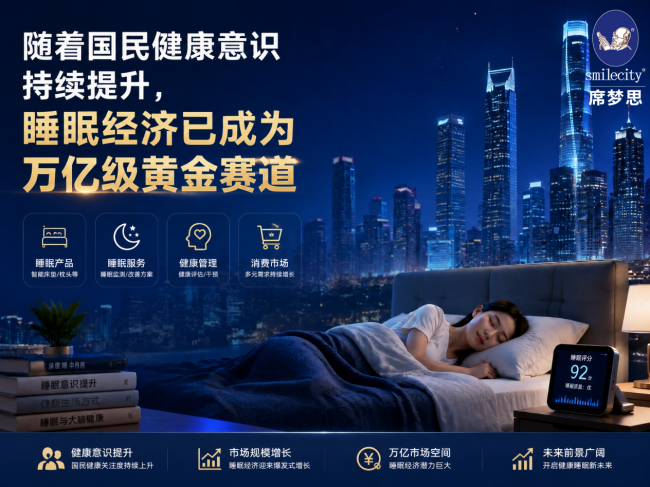 席夢思黑金Smilecity：全國千城千店覆蓋，四大系列領跑國民健康睡眠新時代